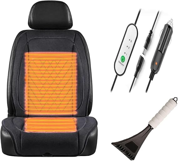 Super warm and comfortable professional, Memory Foam Car Seat Cushion, Super Warm Flannel Seat Cover, Includes snow shovel,Singleseat