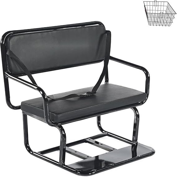 Child Seats, Child Seats with seat Belts are Suitable for 24-inch Adult Three-Wheeled Bicycles and can accommodate Two Children