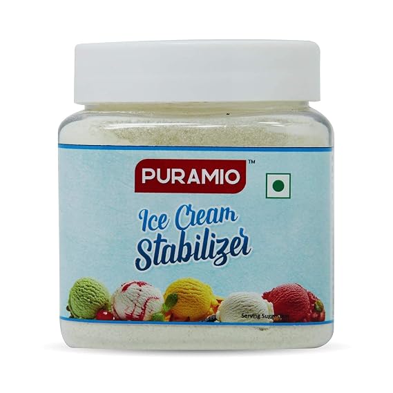 METROL Puramio Icecream Stabilizer,150g - Improves Texture and Prevents Crystals | Ice Cream Stabilizer