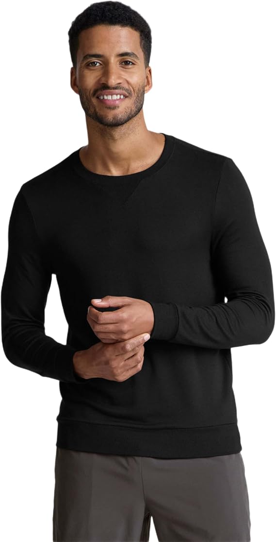 Beyond Yoga Men's Always Beyond Crew Pullover
