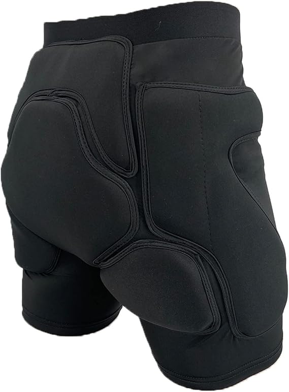 Protective Padded Shorts Hip Butt Padded Short Pants Butt Tailbone Protection Shorts