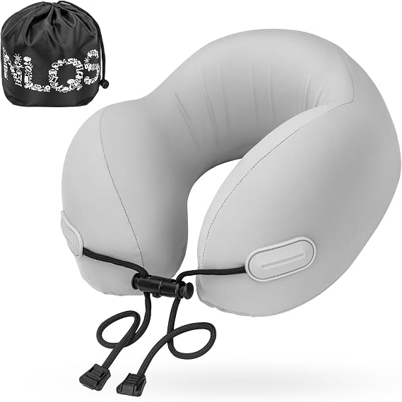 Travel Neck Pillow, Natural Latex, Head & Neck Support
