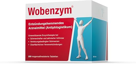 Wobenzym Pack of 200 Tablets