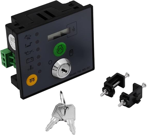 702 MS-HC Generator Controller, 702 MS-HC Manual Start Generator Controller Board Panel with Keys [Christmas Gift]