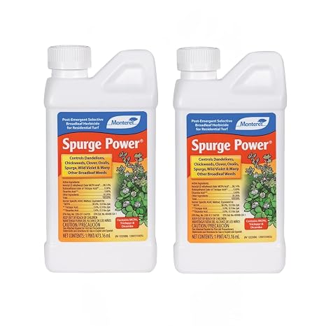 Monterey Spurge Power Post Emergent Herbicide, 16 oz (2 Pack)
