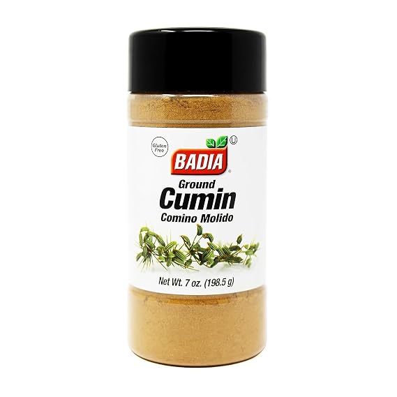Badia Ground Cumin, 7 oz Warm & Earthy Spice for Authentic Dishes