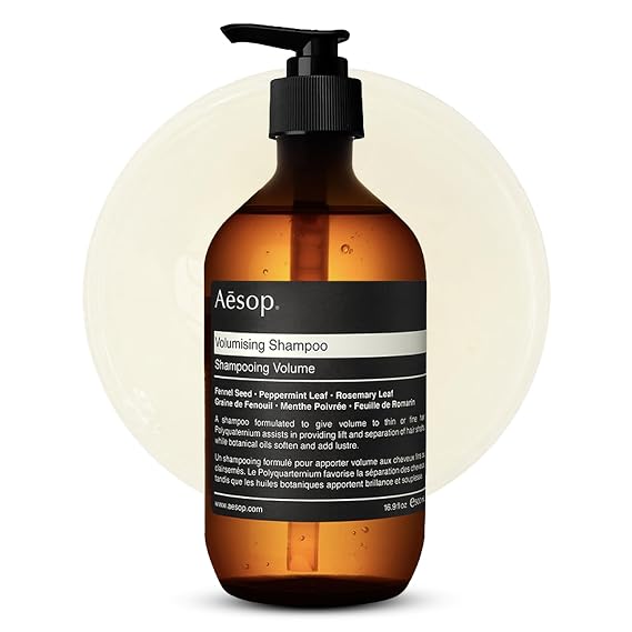 Aesop Volumizing Shampoo | Lifting Formulation for Volume and Body for Thin or Fine Hair | Botanical Oils to Soften Hair and Add Shine | 16.9oz / 500mL