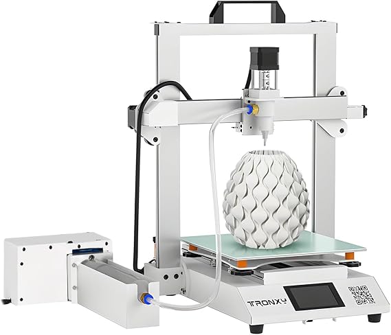 TRONXY 3D Printers Moore 2Pro Clay 3D Printer Building Size 10x10x10.2inch with Feeding System Electric Putter Ceramic 3D Printing