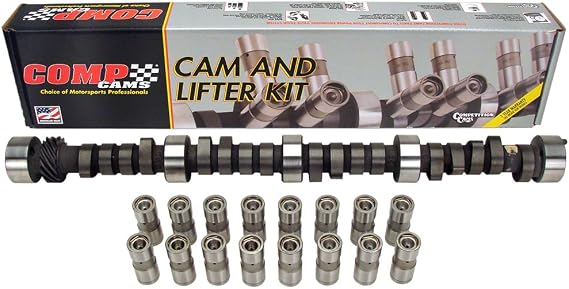 COMP Cams CL12-225-4 Magnum 260/260 Solid Flat Cam and Lifter Kit for Chevrolet Small Block