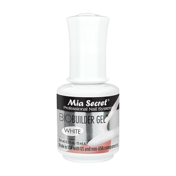 Mia Secret Bio Builder Gel - 0.5 fl oz. (White)