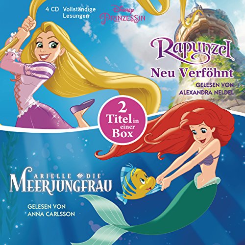 Disney Prinzessin: Arielle, die Meerjungfrau und Rapunzel - Neu verfohnt: 2 Titel in einer Box Audio CD Unabridged, November 20, 2017