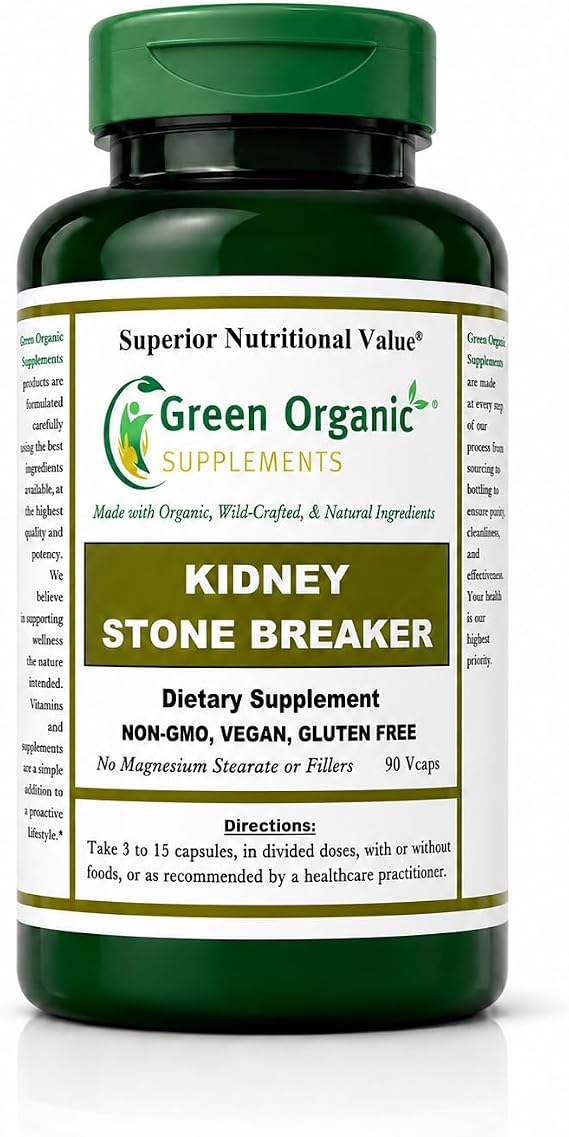 Green Organic Supplements' Kidneys Stone Breaker