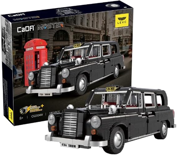 LEVC Officially Licensed Classic London Taxi Model - Authentic 1940s British Limousine Replica - Highly Detailed and Realistic Collectible