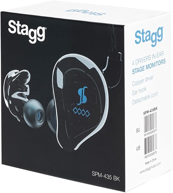 Stagg In- Ear Audio Monitor (SPM-435 BK)