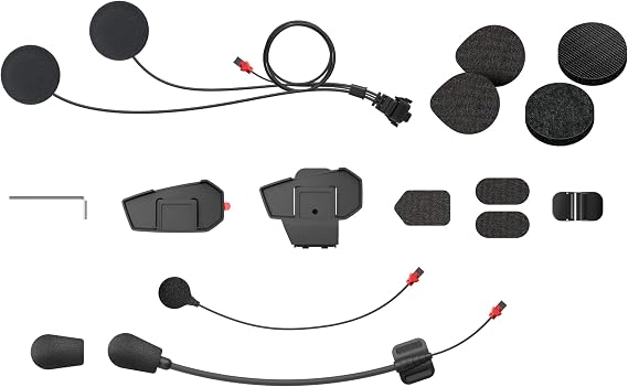 Sena Adult Helmet Clamp Kit for Spider ST1, Black, One Size US