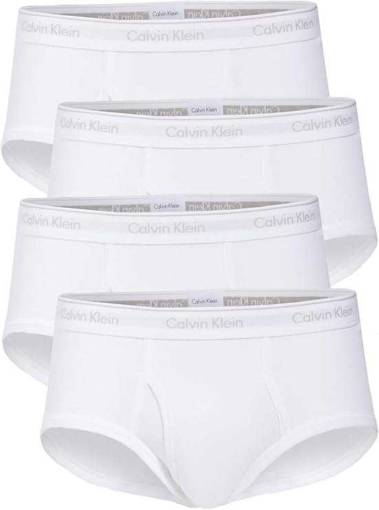 Calvin Klein Men's Cotton Classics Slim Fit Crew Underwear (Pack of 5)