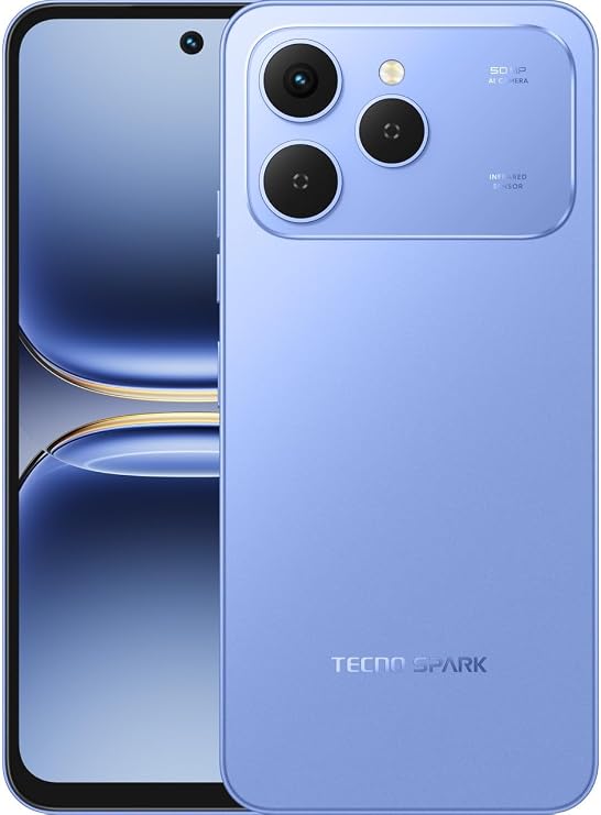 Tecno Spark 40 256 GB 8 GB Ram (Tecno Türkiye Guaranteed) Serap Mavi