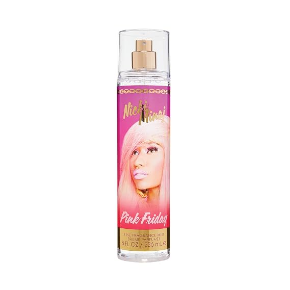 Nicki Minaj Pink Friday Fragrance Mist 8oz, Women, 8 Oz