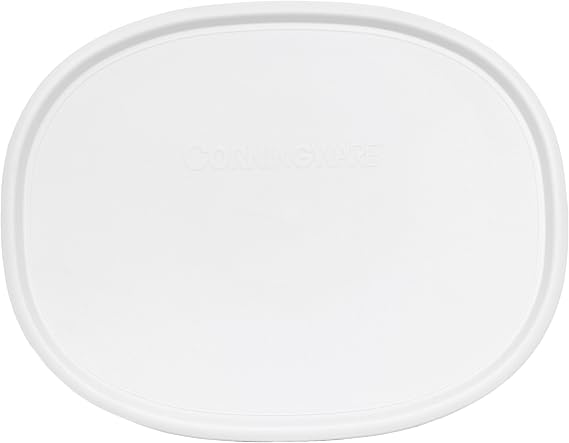 Corningware F-2-PC Oval French White Food Storage Replacement Lid