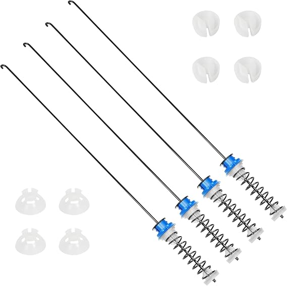 Upgraded WTW8200YW0 WTW8900BC0 MVWB850YW1 MVWB880BW0 Washer Suspension Rods