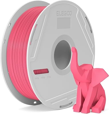 ELEGOO PLA Basic Refill Filament 1.75mm Bundle 4KG, 3D Printer Filament No Spool for Reusable Spool Refilling Dimensional Accuracy +/- 0.02mm, 4pcs 1kg Spool(2.2lbs) Black, White, Grey, Red