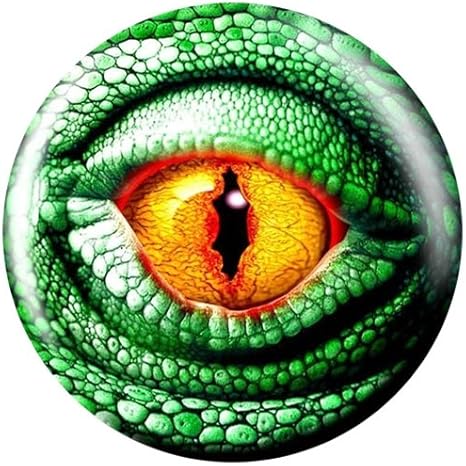 Brunswick Lizard Glow Viz-A-Ball Bowling Ball (15lbs)