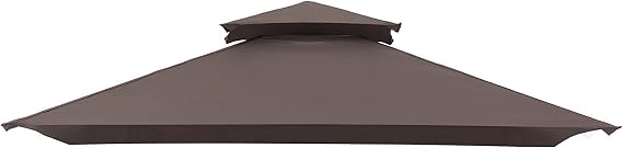 Sunjoy Replacement Canopy Set for 8'x5' Soft Top Grill Gazebo with 4pcs LED