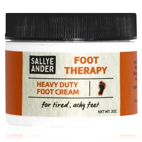SALLYEANDER Heavy Duty Foot Therapy Cream, 2oz