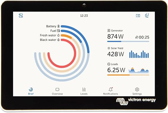 Victron Energy GX Touch 50 Display Screen for Cerbo GX - 5-Inch