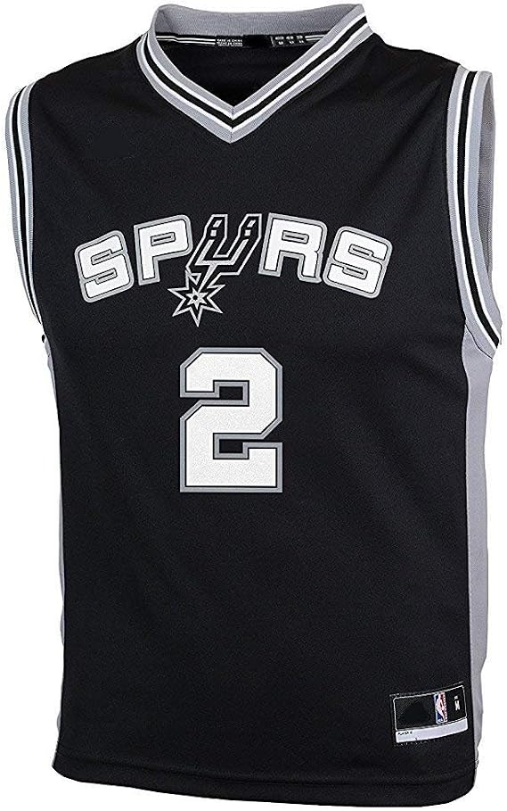Kawhi Leonard San Antonio Spurs NBA Youth Black Road Replica Jersey