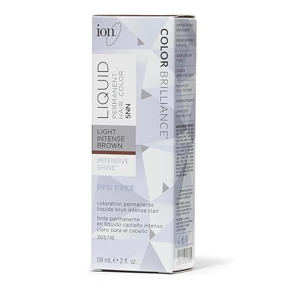 ion 5NN Light Intense Brown Permanent Liquid Hair Color