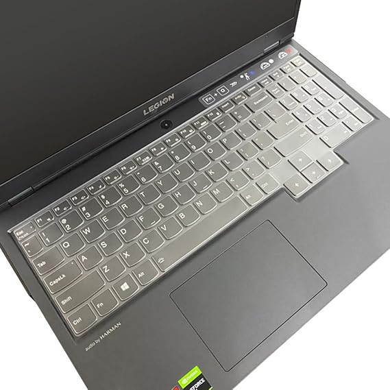 Keyboard Cover for Lenovo Legion 5 5i 5p 5pi 15.6 17.3/ Pro 5 5i 7 7i (Gen 8/9) 16, Legion 9 16IRX8 16IRX9/Pro 9i Gen 9 16/ Slim 7 7i(Gen9/Gen 8/7/6), Lenovo LOQ 15.6 16 inch, Clear