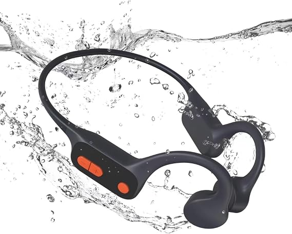 Swimming Headphones Waterproof Bone Conduction Open-Ear Headset