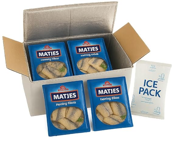 (Pack of 4) Matjes Herring Fillets.