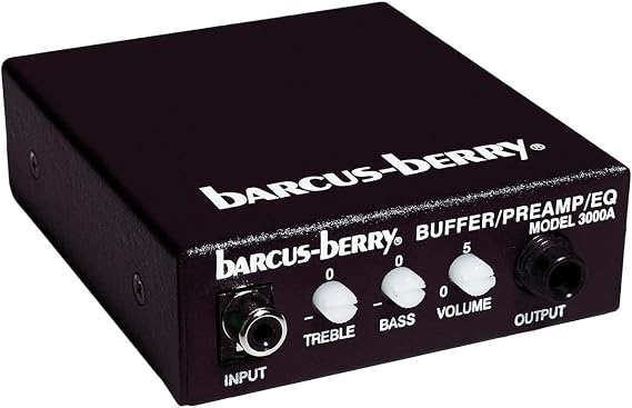 Barcus Berry 3000A Piezo Buffer Preamp with EQ Controls