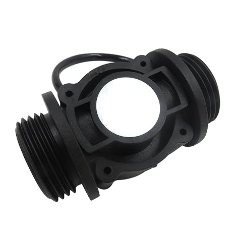 3.5-24Vdc FS400A G1"Rate 1~60 L/Min Water Plastic Hall Flow Sensor Meter Liquid Measurement