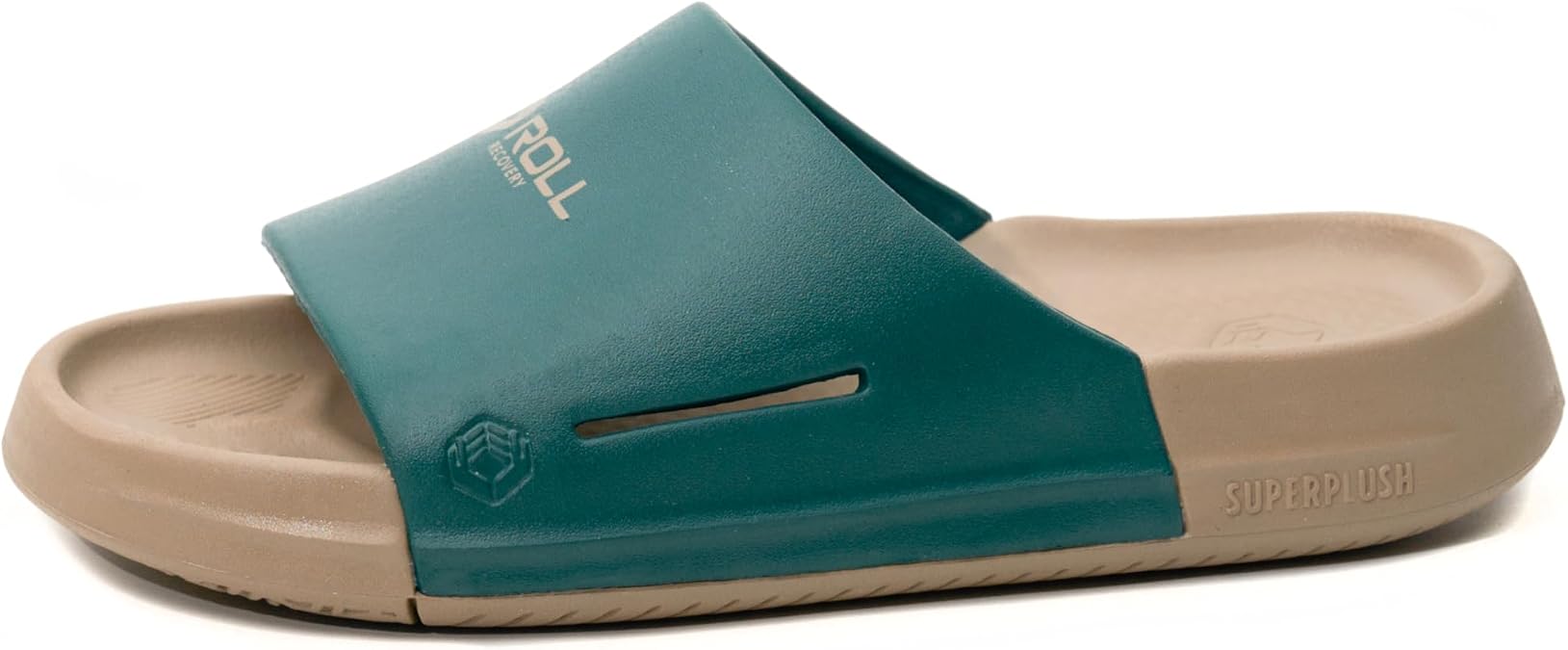 ROLL Recovery SUPERPLUSH Men's Slide Shoe Footwear (Evergreen/Earth, Size 9)