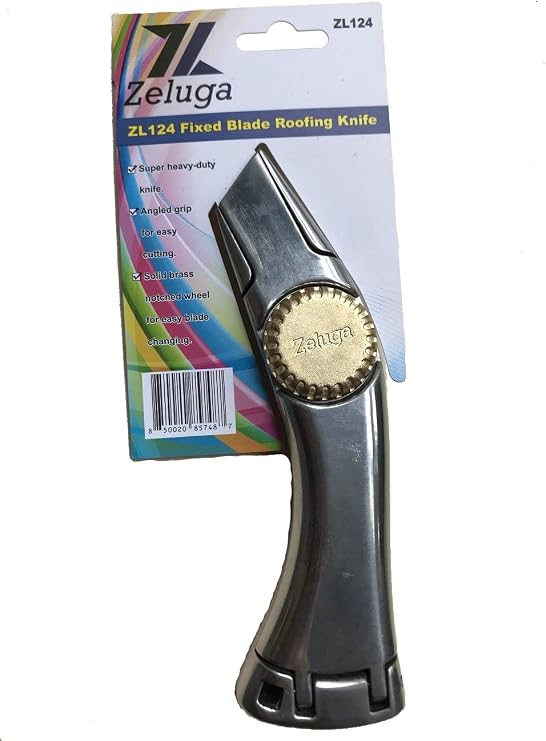 Zeluga 19-124 Fixed Blade Roofing Knife
