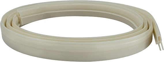 RecPro RV Roof Vent Seal White Vinyl | 51" RV Seal Replacement for Ventline, Hengs and Camco Roof Vents Made in USA (1 Pack)