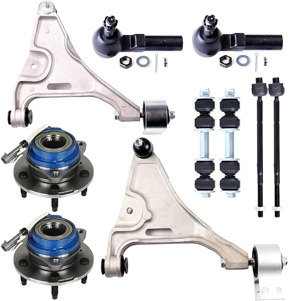 10Pcs Front Suspension Kit Fit for 2006-2011 For Buick For Lucerne