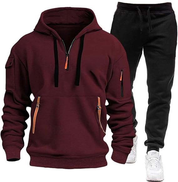 mens fleece warm sports jogging tracksuit top & bottom,Pulli Schwarz Herren,tech fleece,gym set,suits for men,trousers,Warme Strickjacke Herren,t shirt,running pants men,black tracksuit,tracksuit set