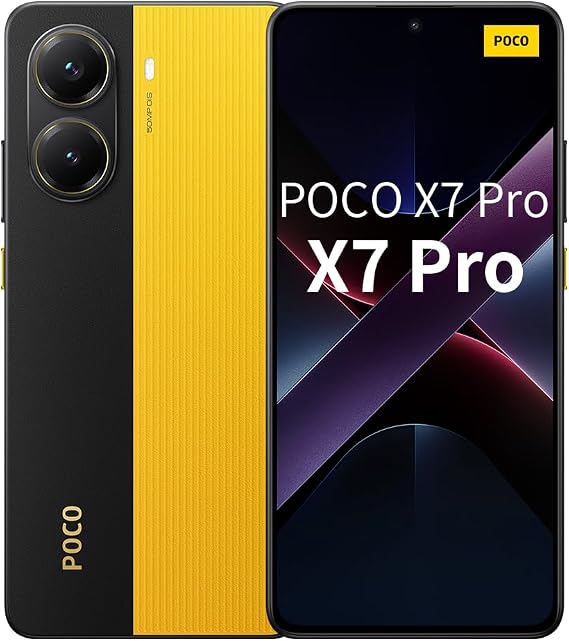 Xiaomi Poco X7 Pro 5G 12GB RAM 512GB Yellow