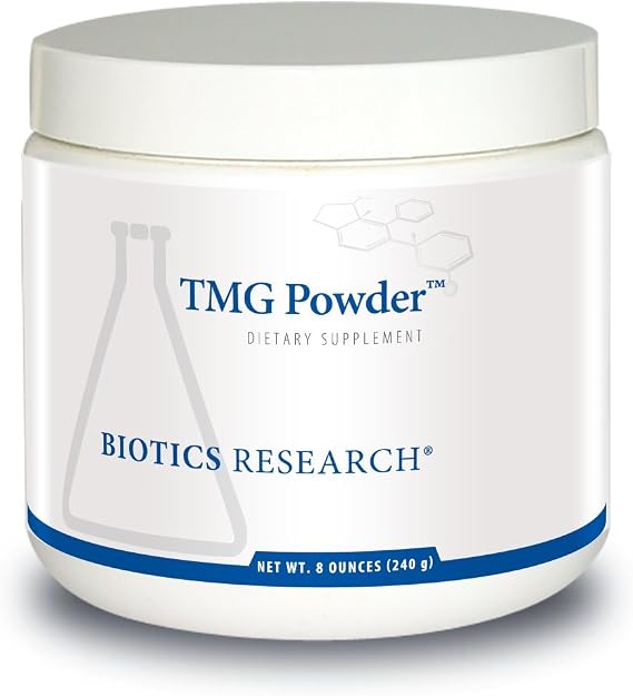 BIOTICS RESEARCH TMG Powder,Trimethylglycine Betaine 3g, Methyl Donor 8 Oz