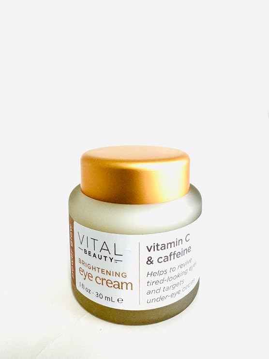 Vital Beauty Eye Cream Vitamin C+Caffeine, 1 FlOz
