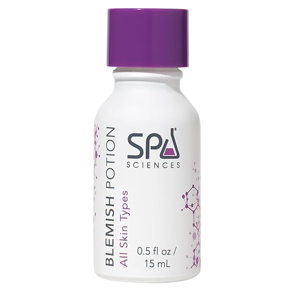 Spa Sciences - Blemish Potion - Made in the USA, For All Skin Types - 0.5oz
