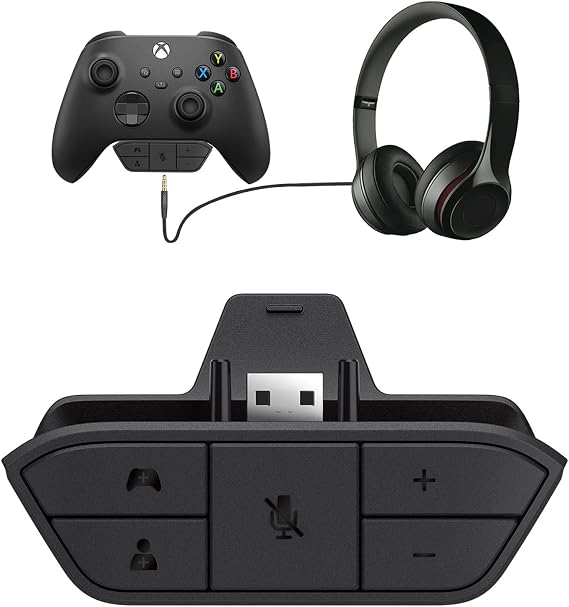 OLCLSS Stereo Headset Adapter for Xbox One - Adjust Audio Balance (model 2)