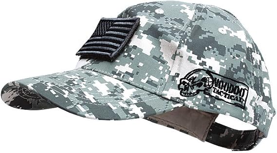 Voodoo Tactical 20-9351075000 Men's Cap with Removable Flag Patch