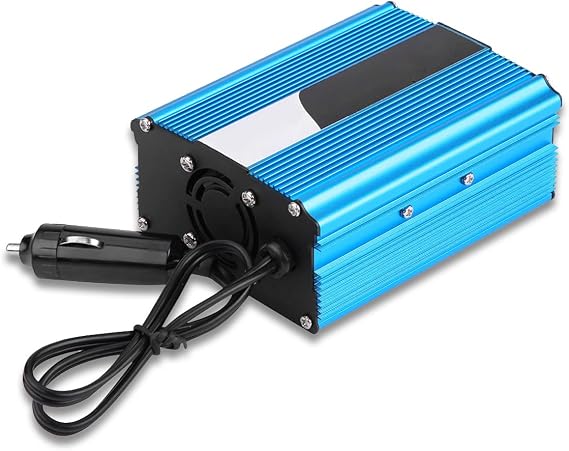 Keenso Power Inverter 500W DC 12V to AC 220V-240V Peak 600W Car Converter Dual USB Charger Adapter Vehicle Inverter Popular