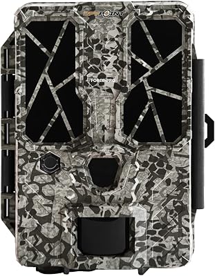 SPYPOINT FORCE-PRO Trail Camera 30MP Photo 4K HD Video w 54 Low-Glow LEDs for Image Quality Day or Night, 90 Flash Range, 110 Detection Range, LCD Setup Screen | NON-Cell cameras for hunting