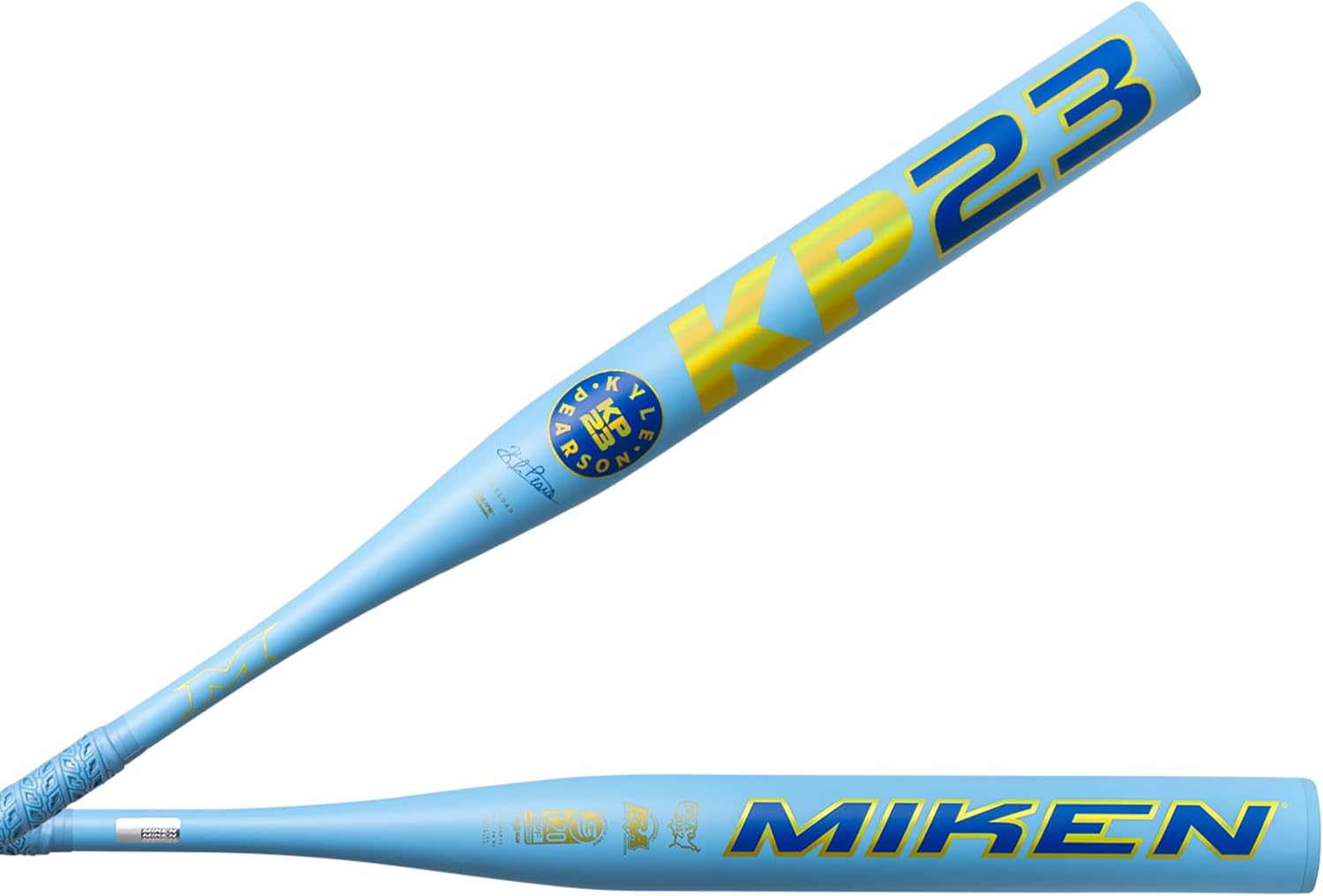 Miken | KP23 Player Edition Slowpitch Softball Bat | USSSA | 12.75" Barrel | Maxload | 1-Piece | 28 oz